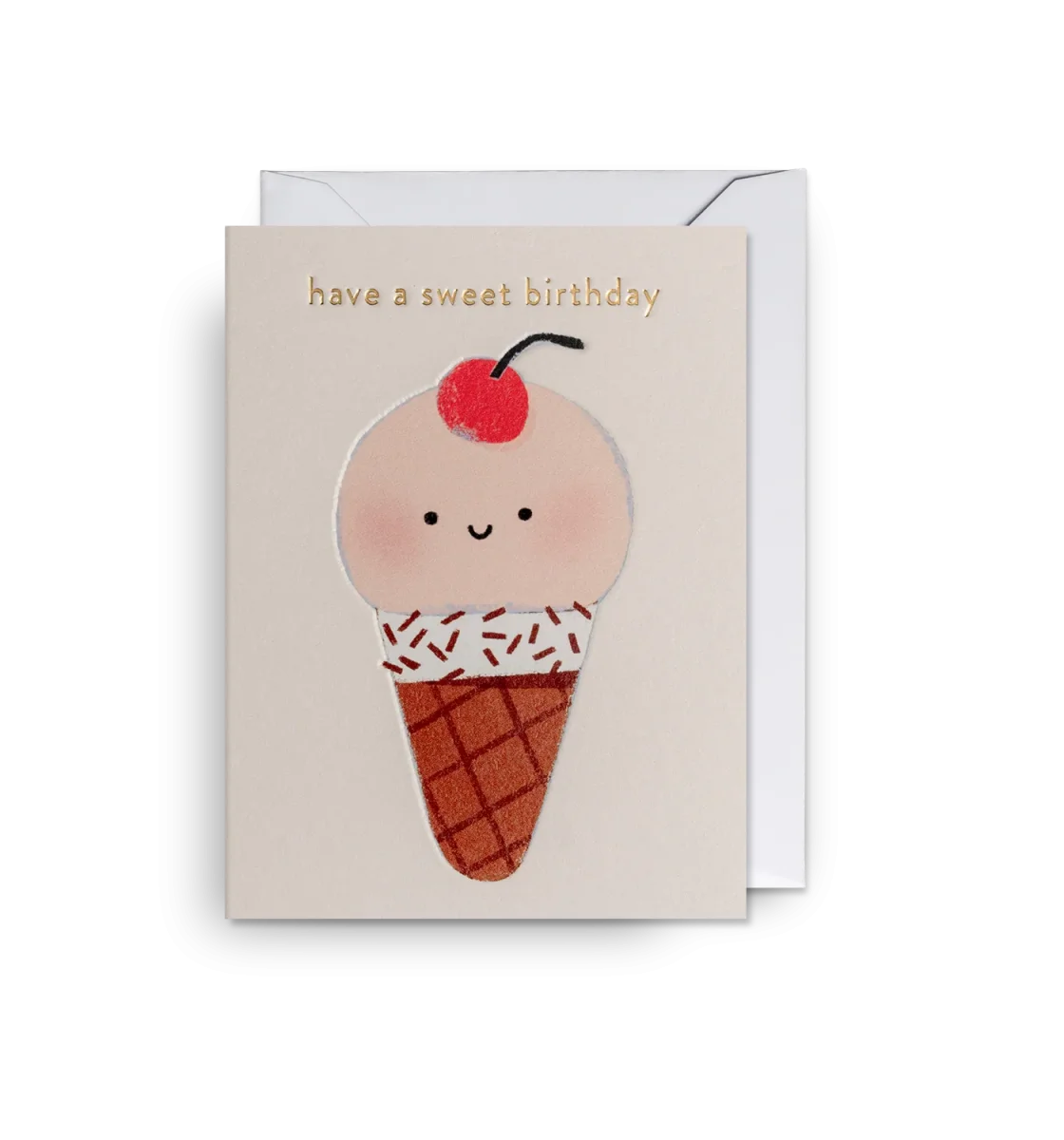 Mini bluffant Carte Anniversaire – Ice Cream Birthday - Organisation de la maison avec des solutions de rangement