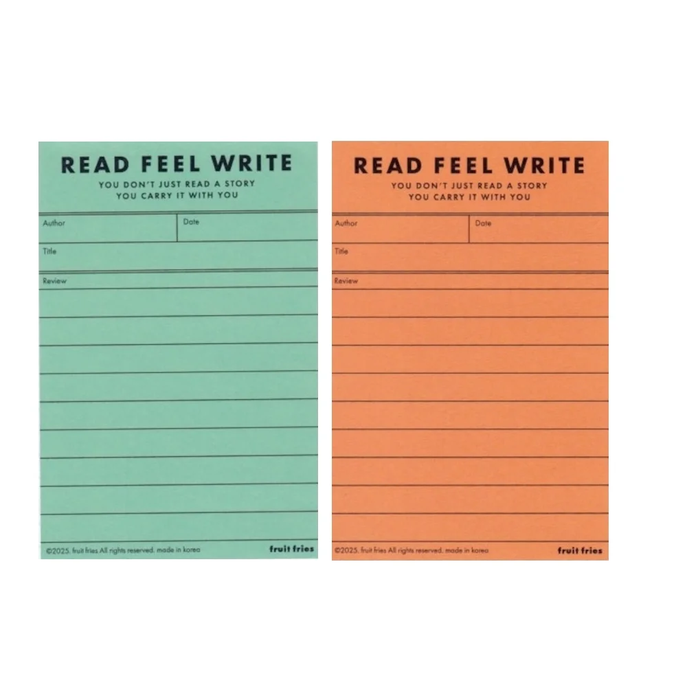Read Feel Write Memo Pad - Organisation de la maison avec des solutions de rangement - organiseur organisation maison solution rangement
