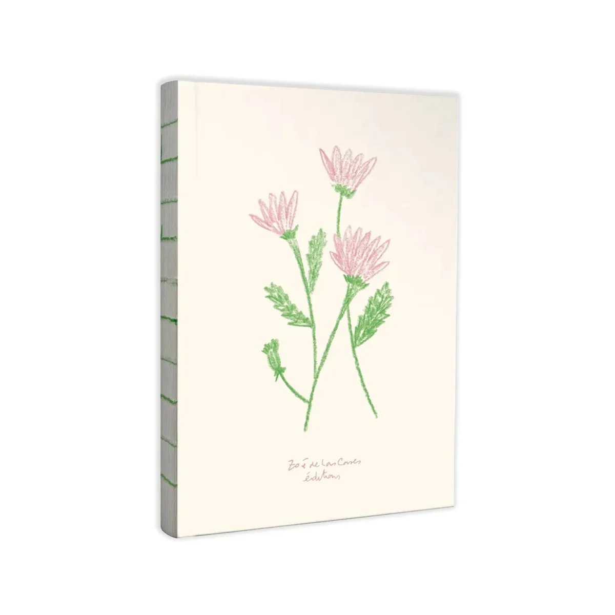 Moyen Carnet Fleurs Roses - Zoé de Las Cases - Organisation de la maison avec des solutions dôme de rangement