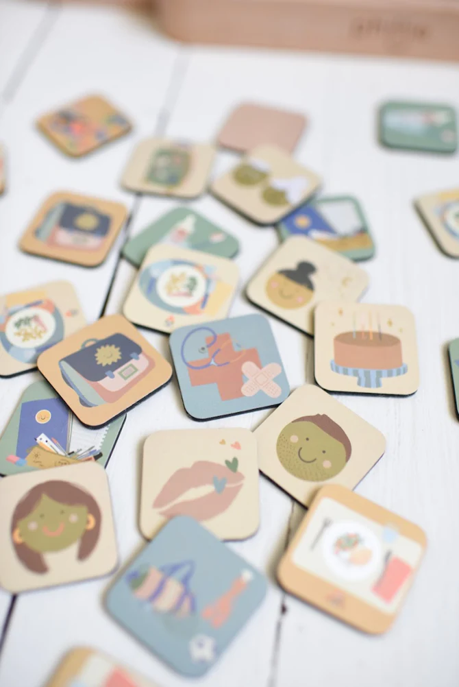Lot de 10 magnets - Boutique Bébé en Ligne : Soins, Jouets et Articles Trousse Maison