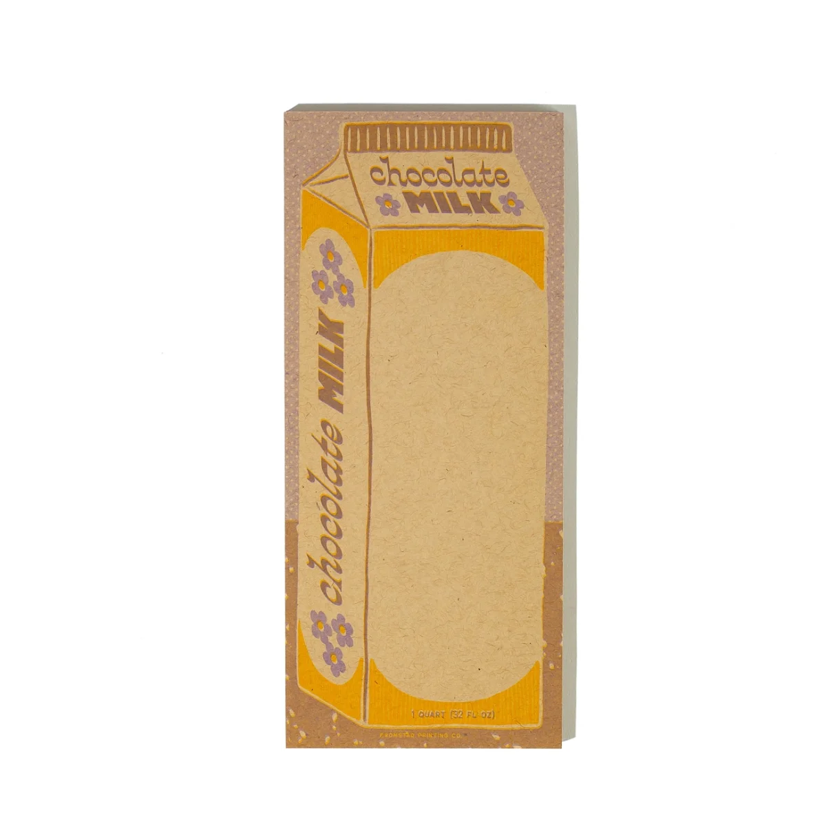 Bloc Notes Brique de Lait Chocolat - Organisation de Industriel la maison avec des solutions de rangement