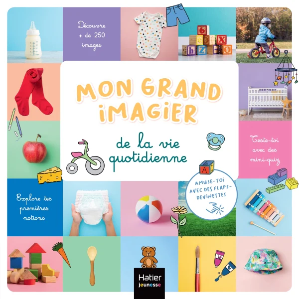 Hatier Jeunesse Grand Imagier Vie Quotidienne Boutique Bébé Ligne Soins Jouets Articles Maison