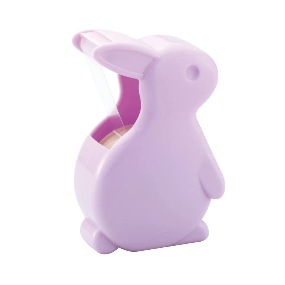 Dérouleur Scotch Lapin Pearl Purple - Organisation de la maison avec des solutions de rangement Derouleur Film Alimentaire, Distributeur Film Alimentaire avec Coupeur et  Porte Essuie Tout Cuisine, Distributeur Papier Aluminium et Film, Support  de Rangement pour Mural/Tiroir de Cuisine :