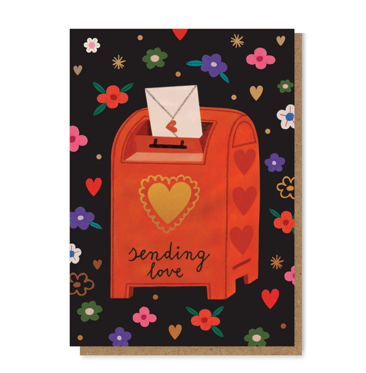 Carte Sending Gold Love - Organisation de la maison avec des solutions espace de rangement