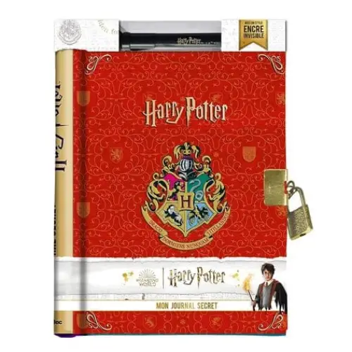 Mon journal secret rouge - E-shop mondial – Produits durables, modernes et accessibles partout Carnet secret et feutre magique - stev
