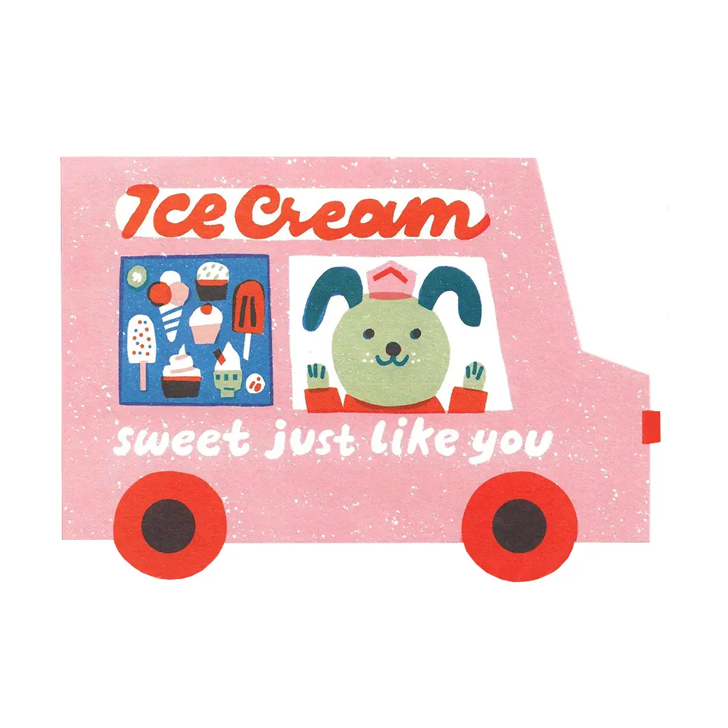 Carte Ice Cream Van - Organisation de la maison avec des solutions de rangement - jeux carte organisation maison solution rangement