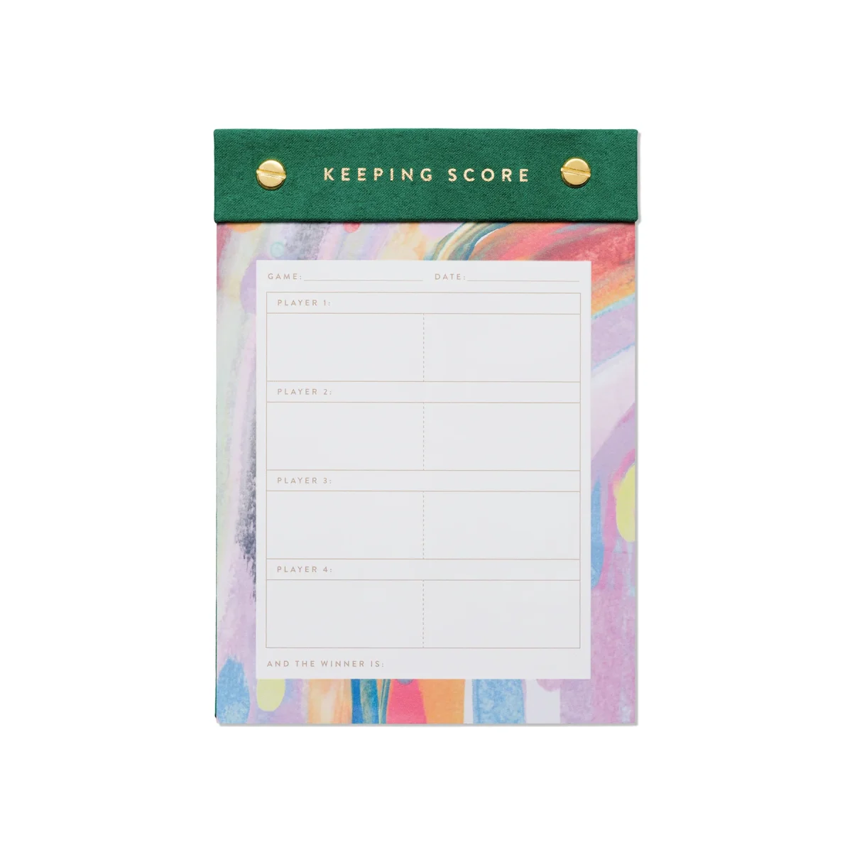Bloc Note Keeping Score Organisation maison solutions rangement