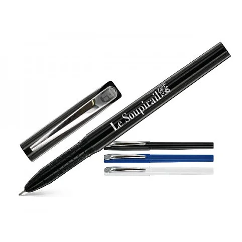 Stylo pointe bleue ultra-fine publicitaire Vins Rouges Harmonieux Occasion