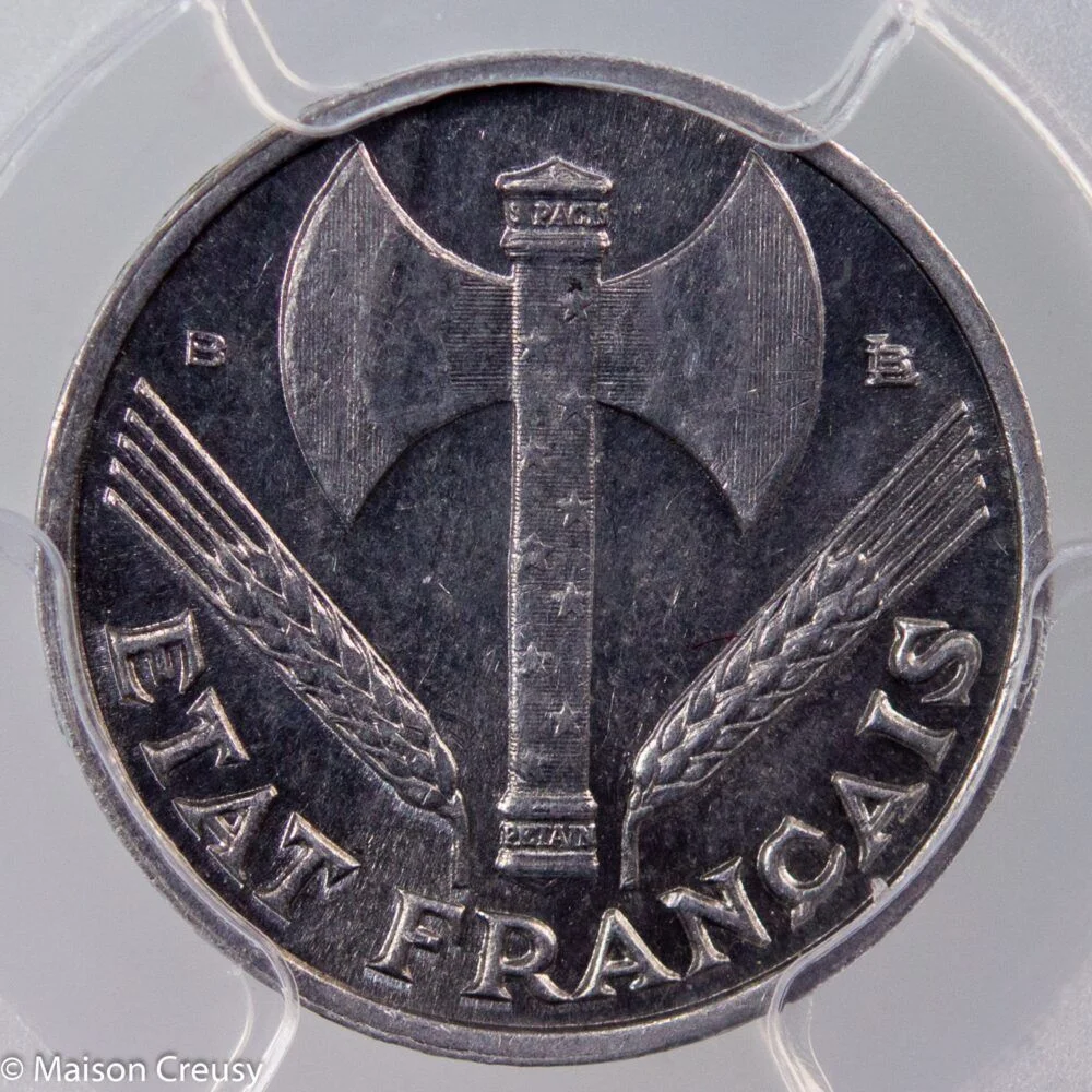 50 centimes francisque 1943 B PCGS MS65 - Vins Rouges Harmonieux Vins pour Chaque Occasion