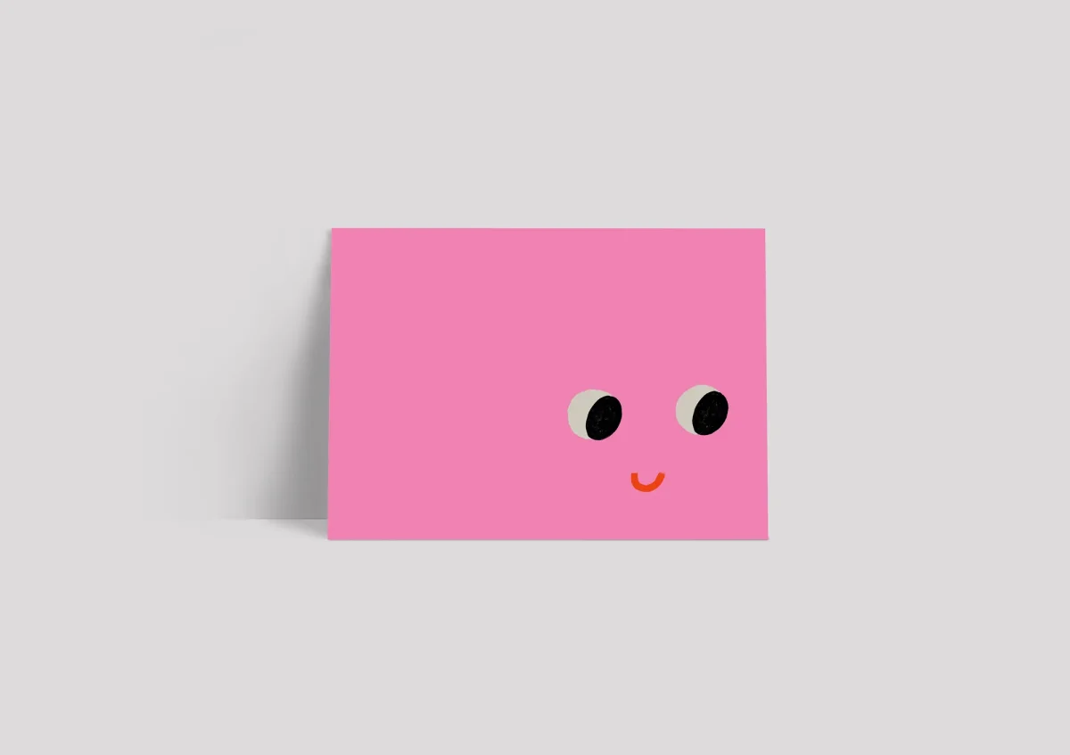 Carte Postale Pinky Organisation maison solutions rangement