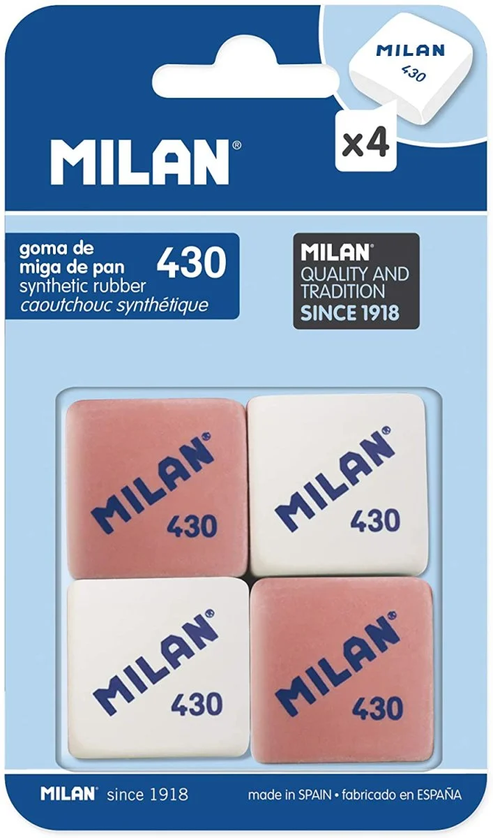 Lot de 4 gommes – Milan BMM9215 - Organisation de la maison avec des solutions de rangement Organisation maison : 12 solutions de rangement pour une maison propre -  SHEIN