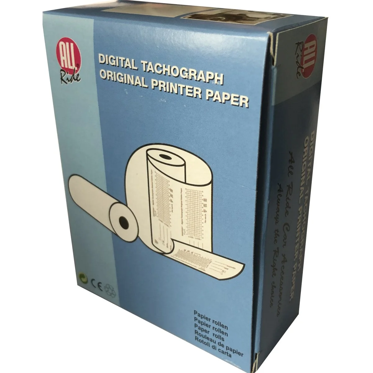 Lot de numériques 3 rouleaux de papier thermique pour toutes les marques de tachygraphe chronotachygraphe PL - Accessoires Outdoor pour Plus de Liberté de Mouvement
