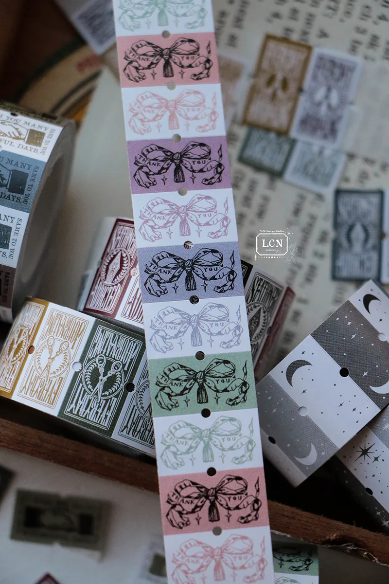 Rouleau de Gommettes – Thank You - Organisation de la maison avec des solutions de rangement - {'count': 1, 'name': 'Multicolores'}