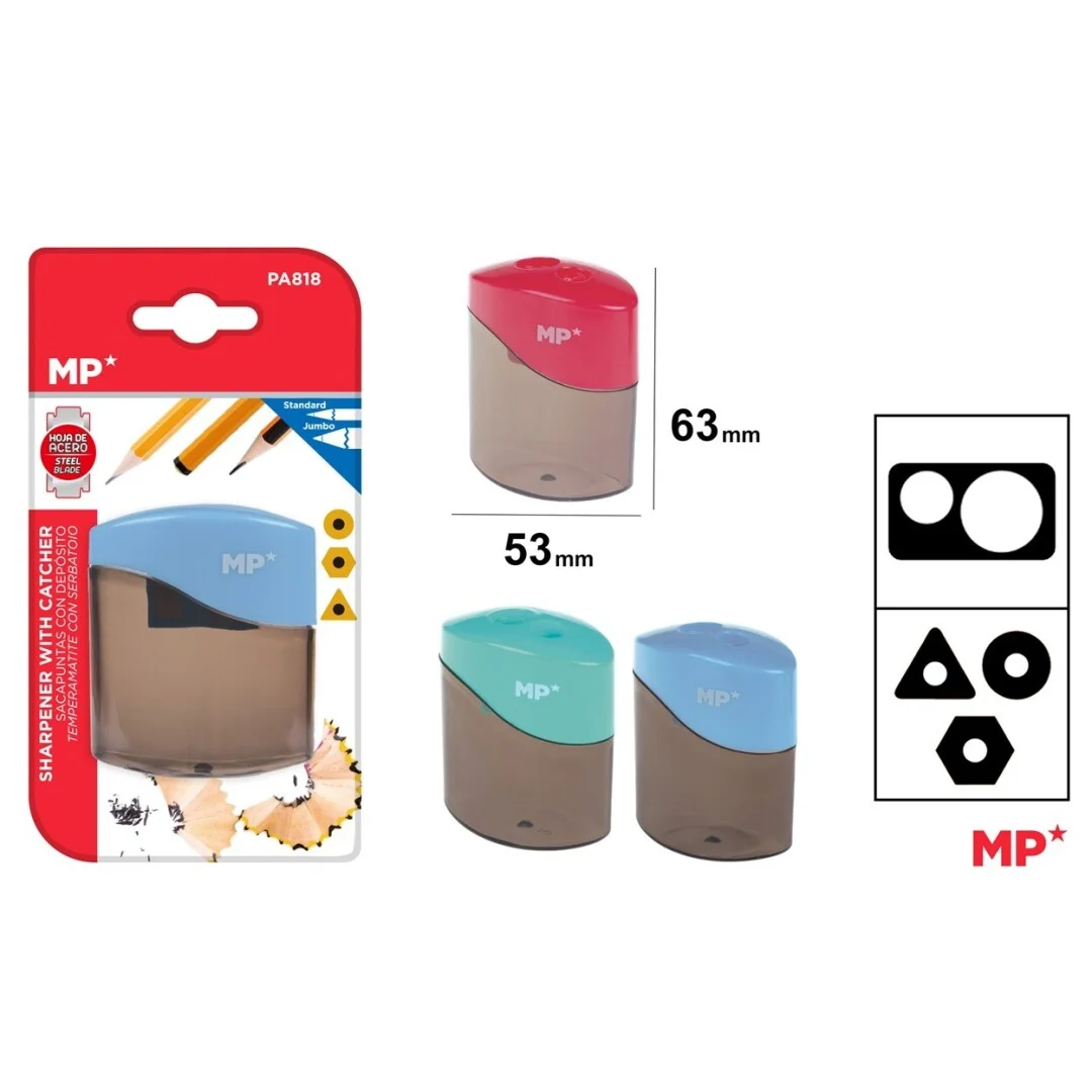 Taille-crayon double trou avec reservoir – Madrid Papel - Organisation de la maison avec des solutions de rangement Organisation maison : 12 solutions de rangement pour une maison propre -  SHEIN