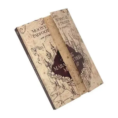 Cahier A5 - Carte du Maraudeur - E-shop mondial – Produits durables, modernes et accessibles partout - Maraudeur harry potter