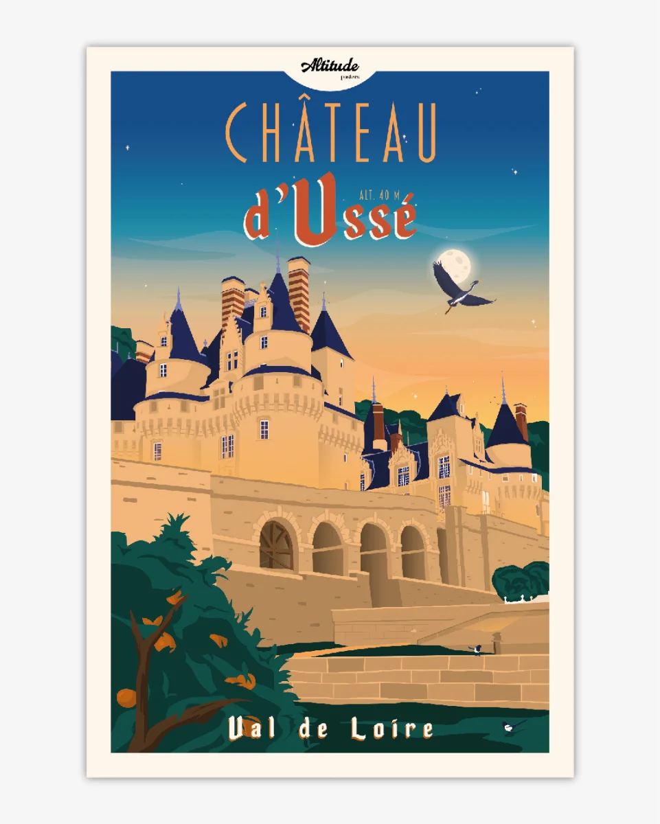 Carte postale Château d’Ussé - Vins B2449 Rouges Harmonieux pour Chaque Occasion