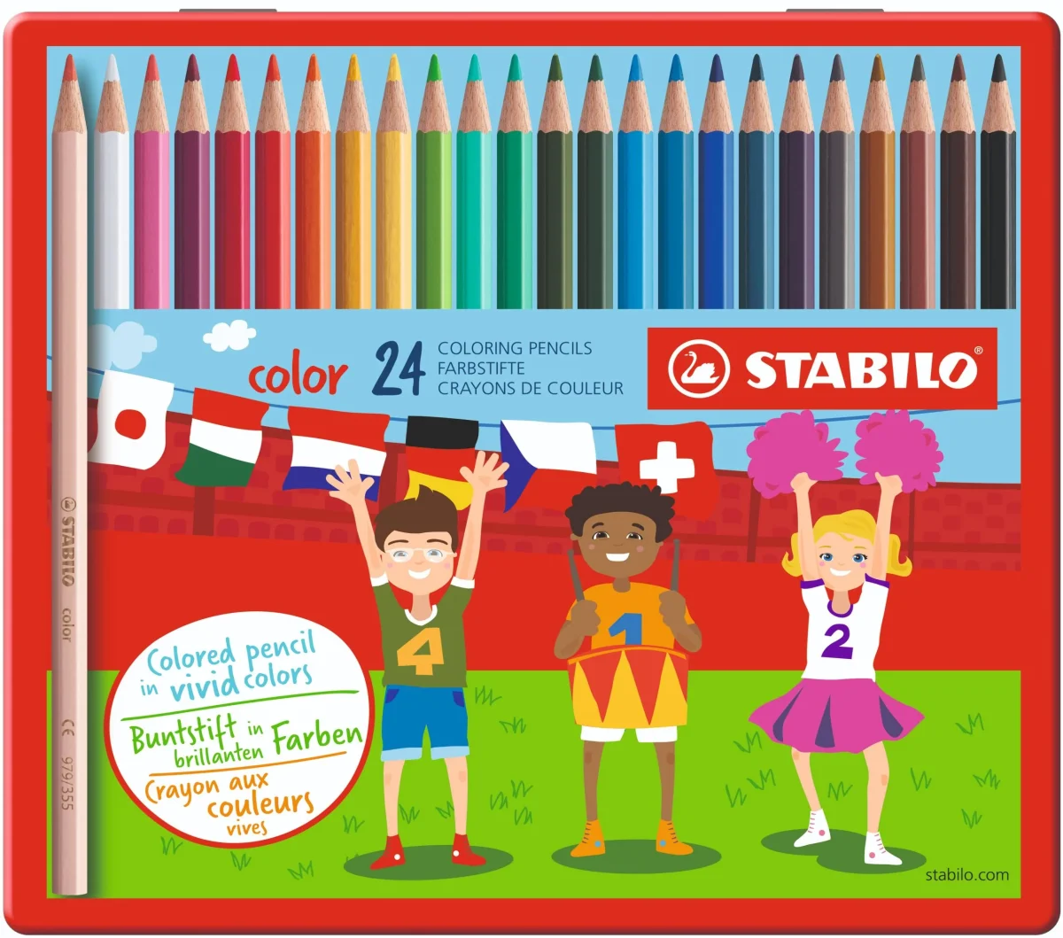 Stabilo Crayons Coloriage||Stabilo Coloring Pencils Boutique Bébé Ligne Soins Jouets Articles Maison