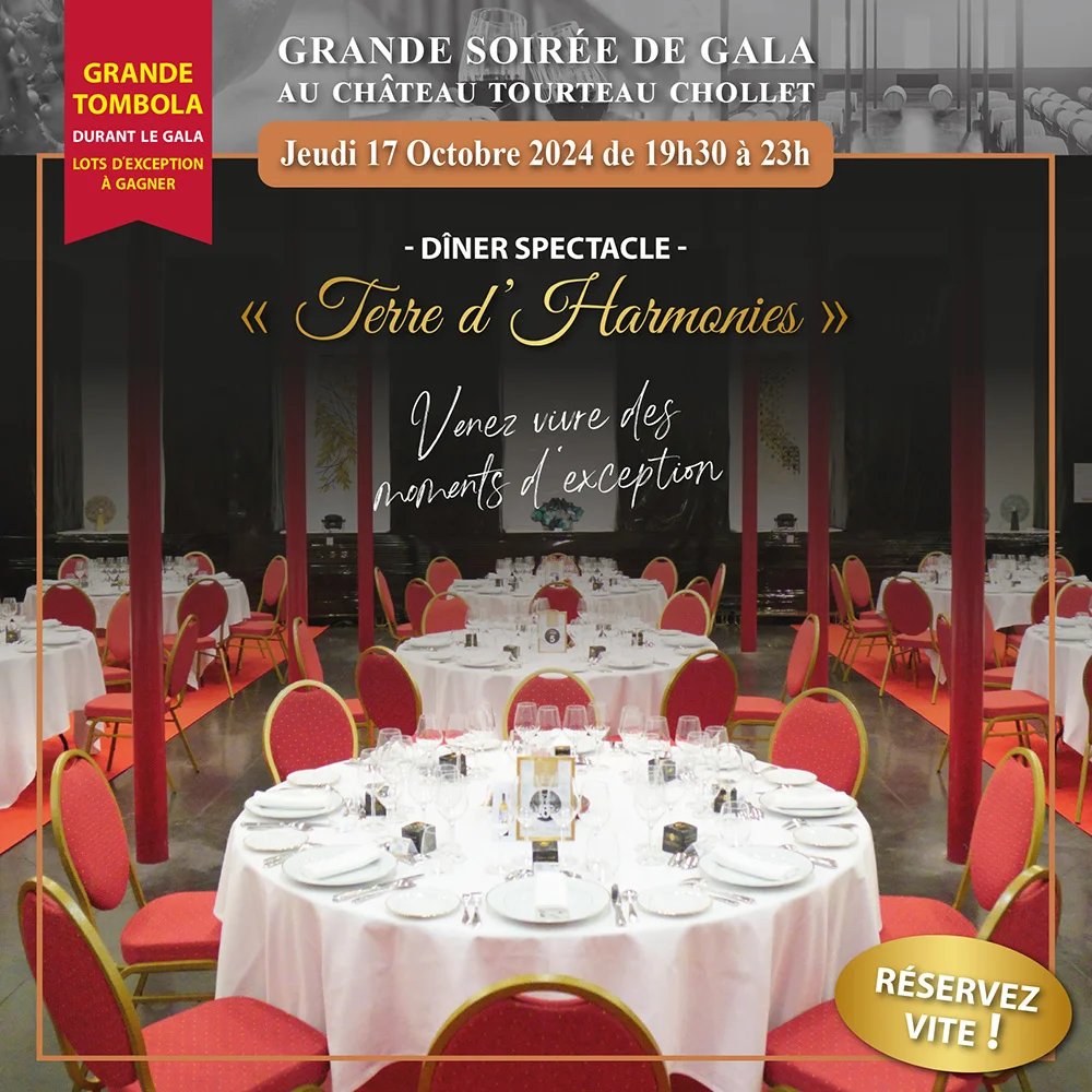Billet Soirée de gala 17/10/24 - Vins Rouges Harmonieux pour Chaque Occasion Contenu Sponsorisé] NE RATEZ PAS CETTE PREMIERE EDITION DE Gourmet Masters  👨‍🍳👩‍🍳 Prenez votre billet pour vivre en LIVE cette première édition de  Gourmet Masters. Vous aurez l'occasion de vivre en live