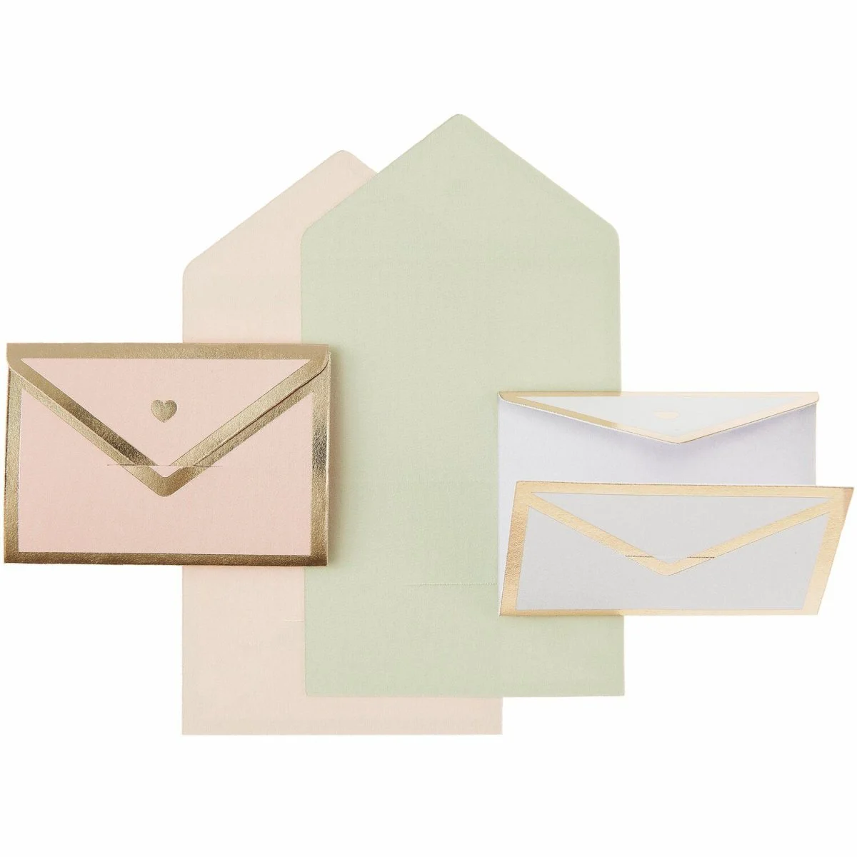 Set de Mini Enveloppes – Love Letter Pastel - Organisation de la maison avec des solutions de rangement - {'count': 1, 'name': 'liste'}