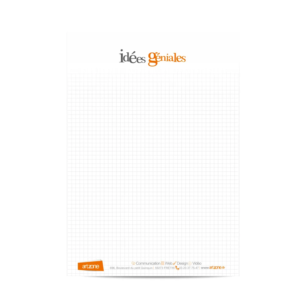 Blocs notes personnalisés - ​Drones Professionnels & Grand Public | Boutique Française​ Mobdisoft. BLOC NOTE A4 SPIRAL FABS 16121