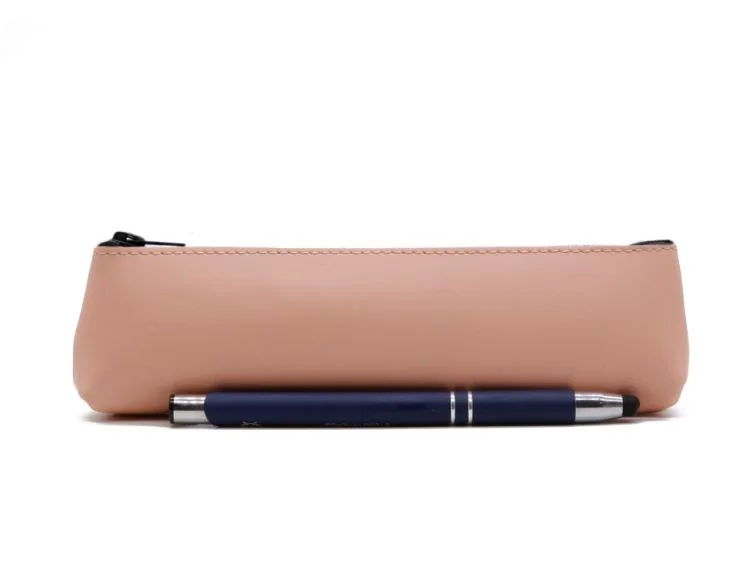 Petite trousse triangle en cuir rose - Vins Rouges Harmonieux pour Chaque Occasion Trousse vintage – Maison Ruitertassen