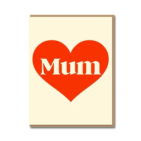 Carte de Voeux Photos Red Heart Mum - Organisation de la maison avec des solutions de rangement