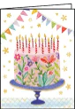 MINI CARTE DE SOUHAITS GÂTEAU D'ANNIVERSAIRE - Boutique Maman & Bébé – Produits Essentiels au Quotidien Toutes les recettes bébé végétales sans lait et sans gluten | Bébé M