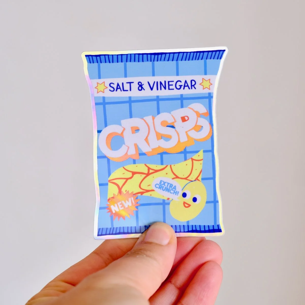 Sticker Chips au Vinaigre - Organisation de la maison avec des solutions de rangement - étagère vinaigre organisation maison solution rangement