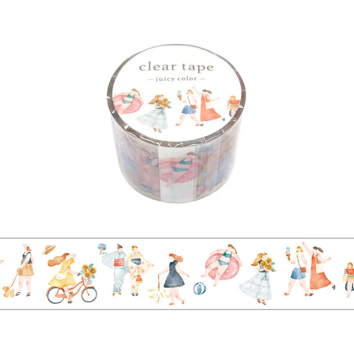 Clear Tape Silhouettes d’Eté Organisation maison solutions rangement