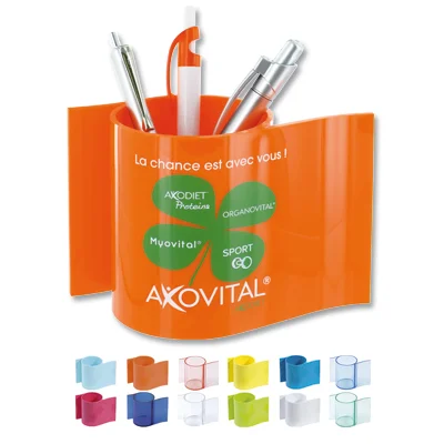 Pot à crayons publicitaire coloré - Vins Rouges Harmonieux pour Chaque Occasion - {'count': 1, 'name': 'Petit'}