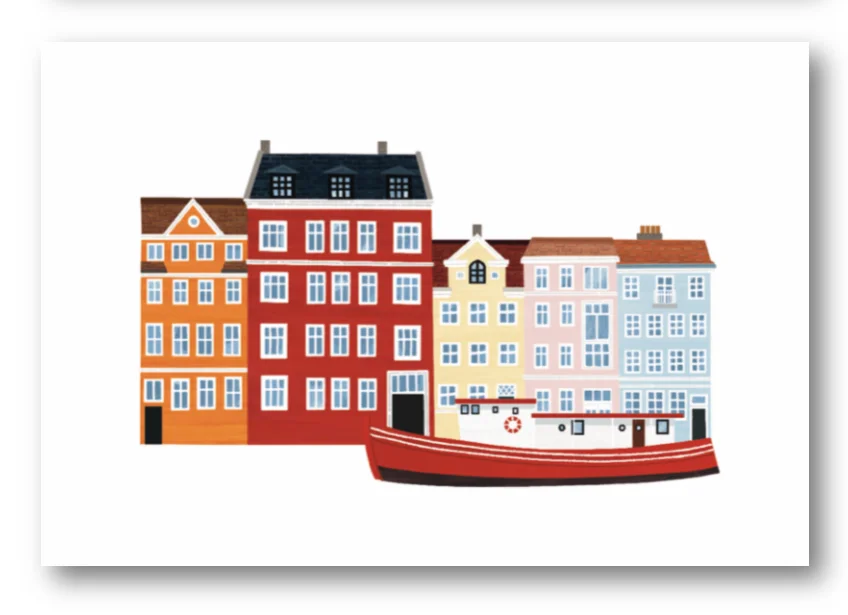 Carte postale Organisation maison solutions rangement