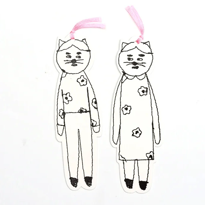 Marque-page Couple de Chats - Organisation de la maison avec des solutions de rangement - {'count': 1, 'name': 'furtif'}