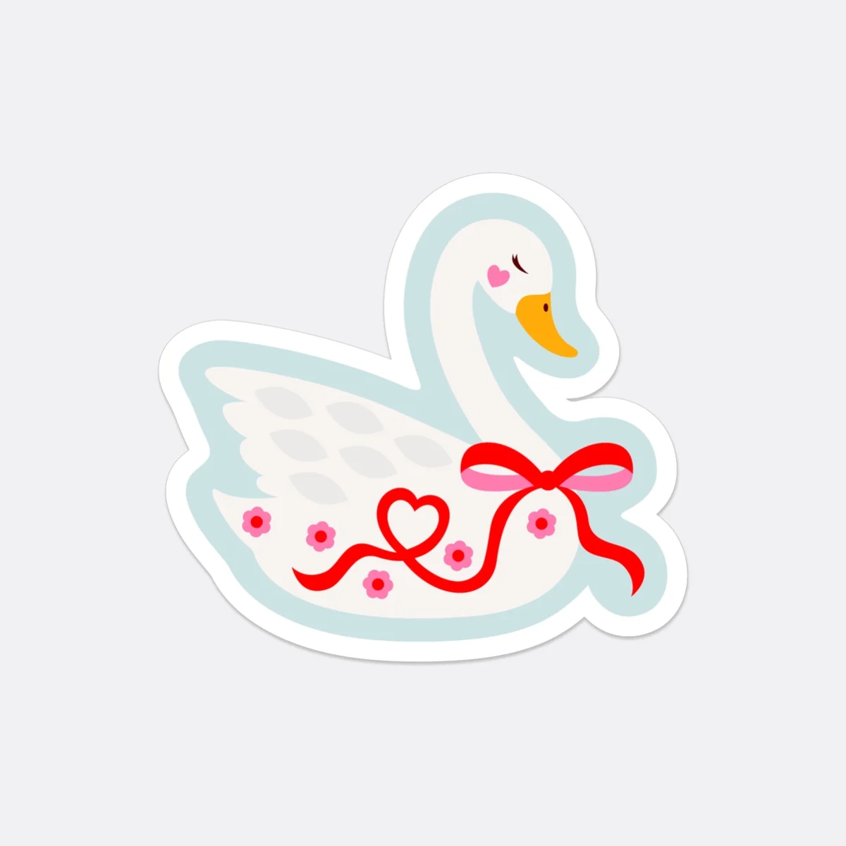 Clear Sticker Cygne Organisation maison solutions rangement