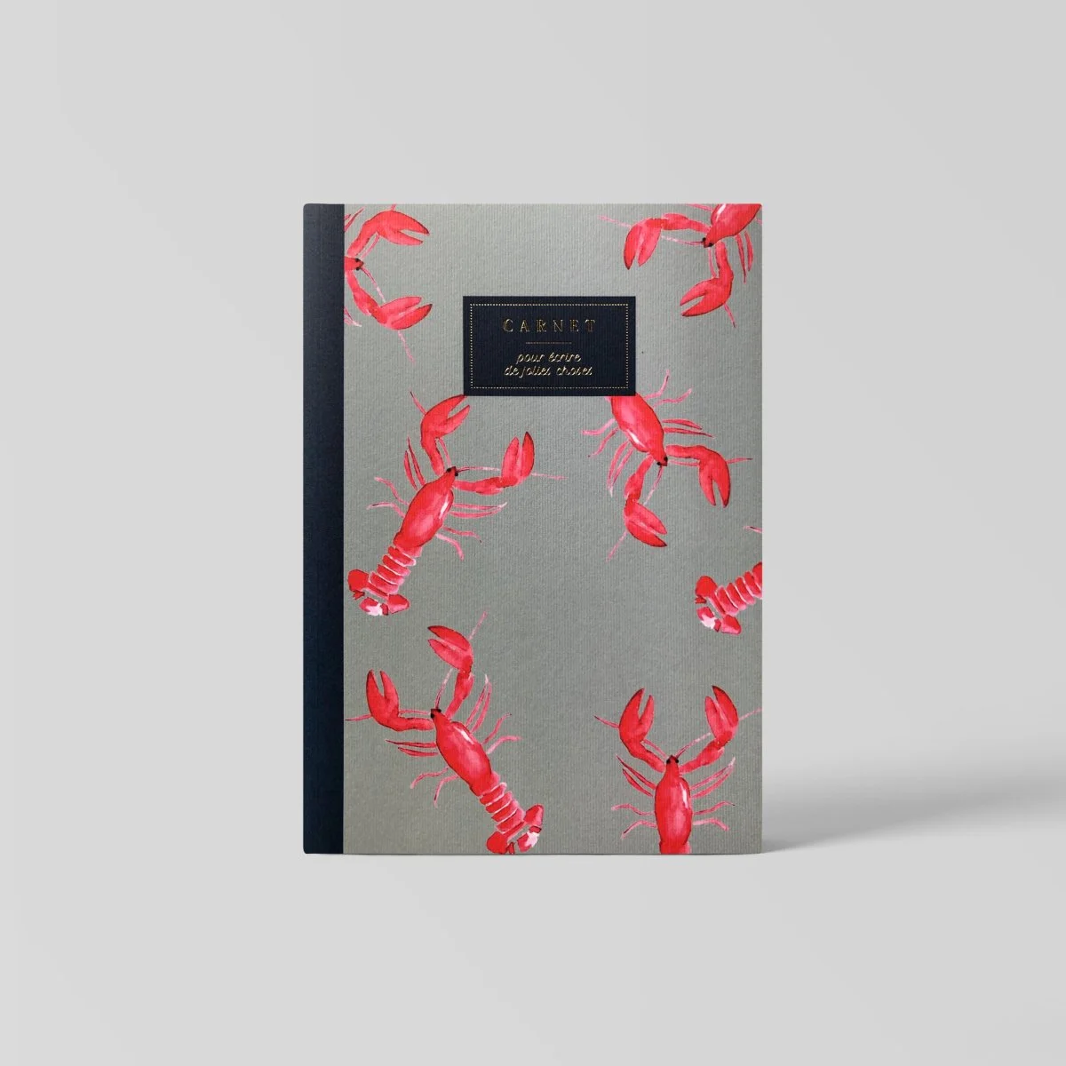 Carnet A5 Les Homards Rouges | BLEU COQUILLE - Accessoires pratiques maison pour un intérieur plus fonctionnel La pêche au homard en Gaspésie commence lundi!