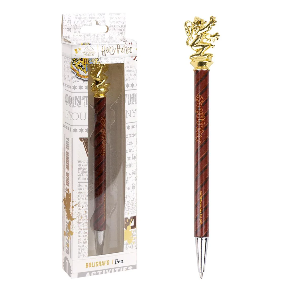 Stylo Bille Gryffondor - E-shop mondial – Produits durables, modernes et accessibles partout - Fiche produit