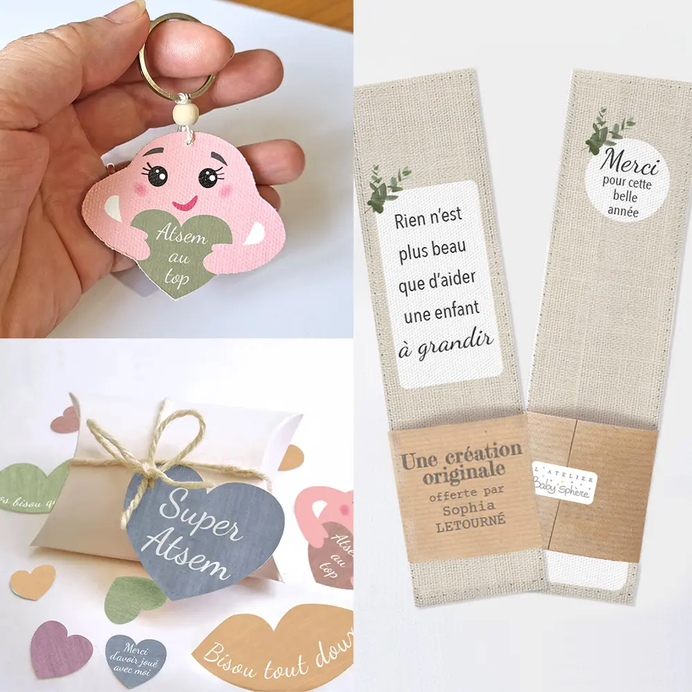 3 idées cadeaux Atsem à moins de dix euros - Boutique Bébé en Ligne : Soins, Jouets et Articles Maison personnalisable