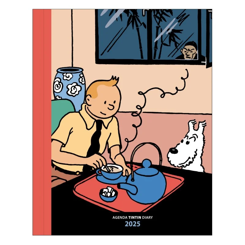 Hergé – Agenda de bureau Tintin 2025 – Papeterie civile - Vins Rouges Harmonieux pour Chaque Occasion Découvrez nos nouveautés du mois