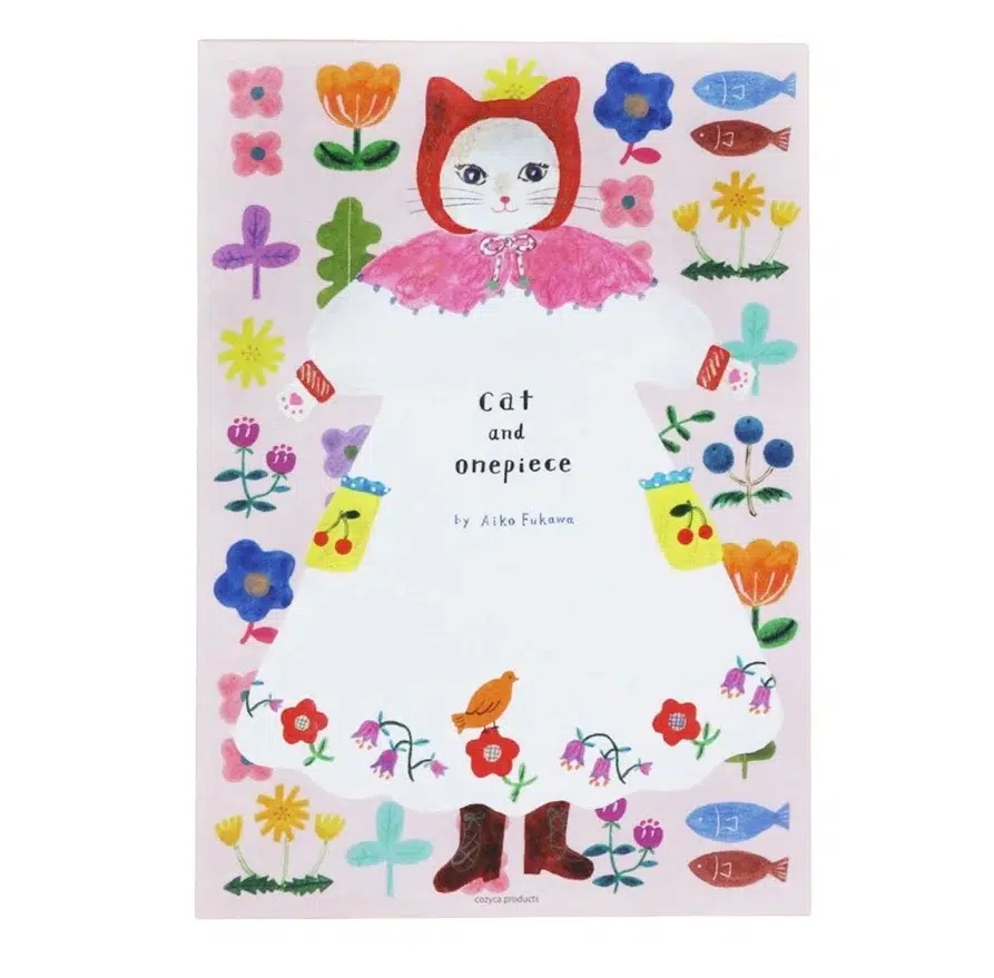 Bloc de Correspondance Cat & vie Onepiece – Aiko Fukawa - Organisation de la maison avec des solutions de rangement