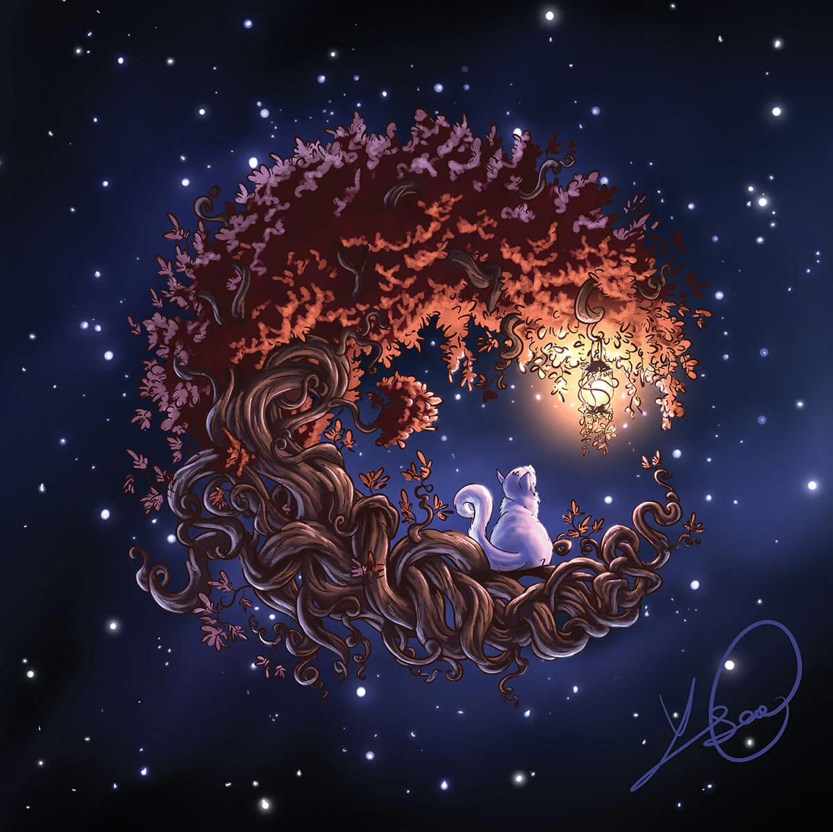 Le chat dans les étoiles – CARTE POSTALE - Saldi Straordinari 9/204 – Offerte Speciali Disponibili Adesso