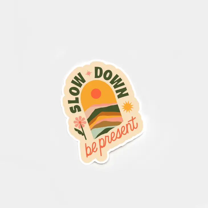 Sticker Slow Down Organisation maison solutions rangement