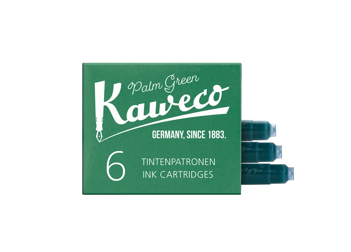 Cartouches Encre Kaweco Palm Green - Organisation de la maison avec des solutions de rangement - {'count': 1, 'name': 'Porte-mé'}