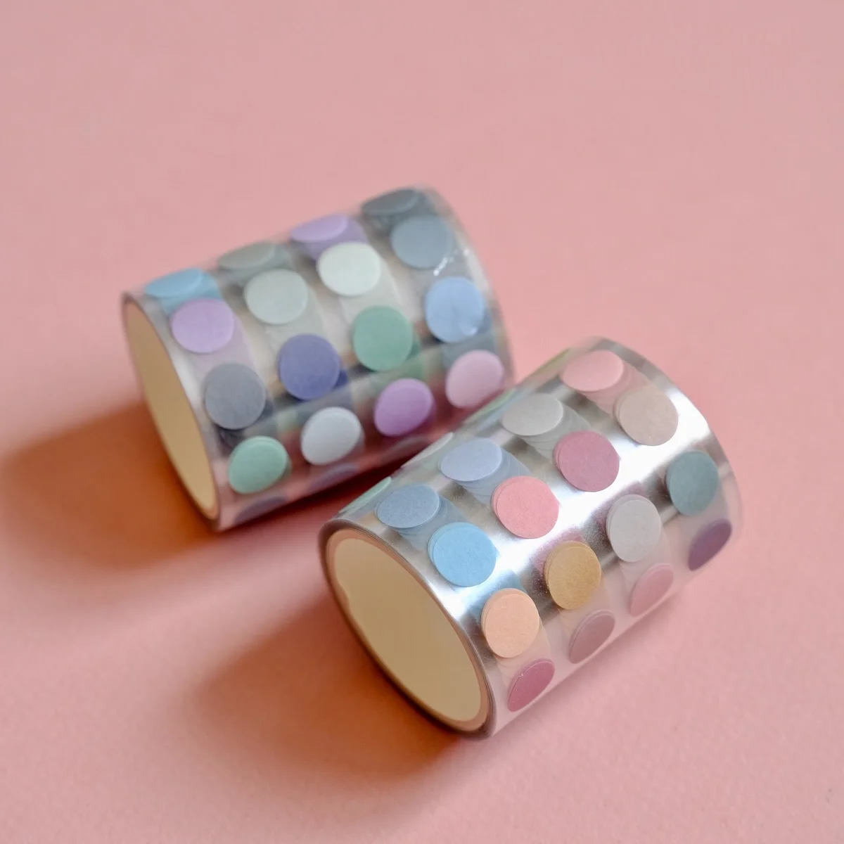 Rouleau de Gommettes Multicolores Pastel - Organisation de la maison avec des solutions de rangement Multicolore