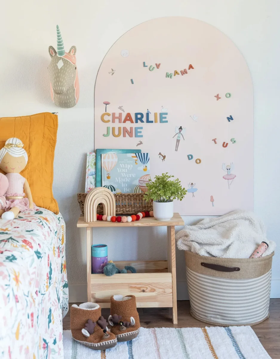 Tableau magnétique autocollant - Blush - The Type Set Co. - Boutique Maman & Bébé – Produits Essentiels au Quotidien - {'count': 4, 'name': 'Autocollants'}