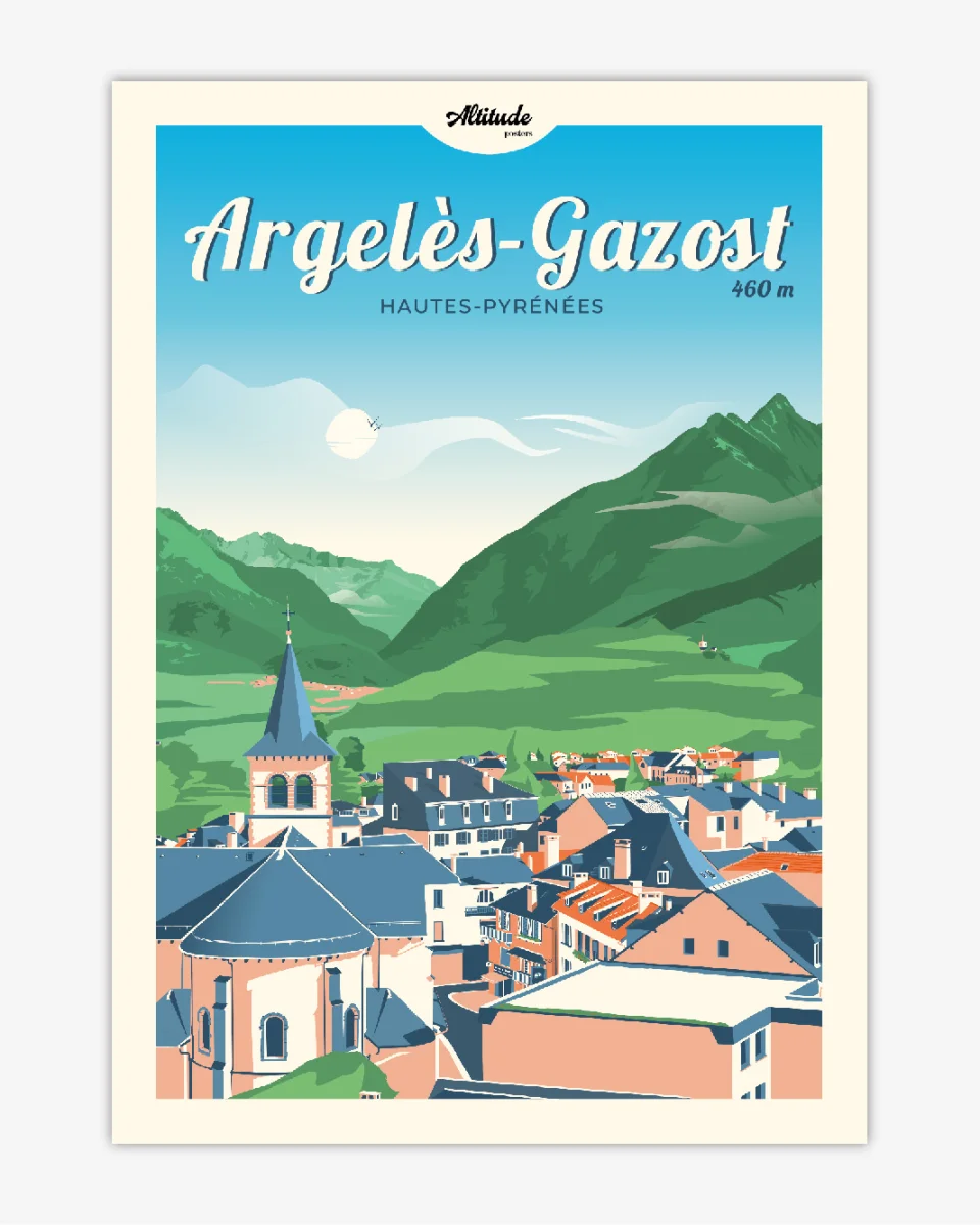 Carte postale Argelès-Gazost - Vins Rouges Harmonieux pour appellations Chaque Occasion