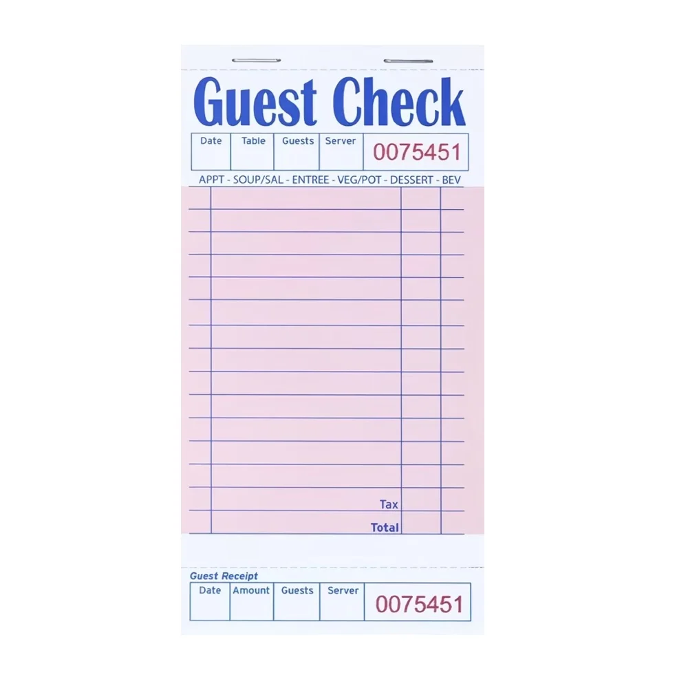 Guest Check Memo Pad - Organisation de la maison avec des solutions de rangement - Home organiser