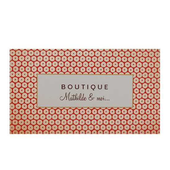 Carte visite motif Vins Rouges Harmonieux Occasion