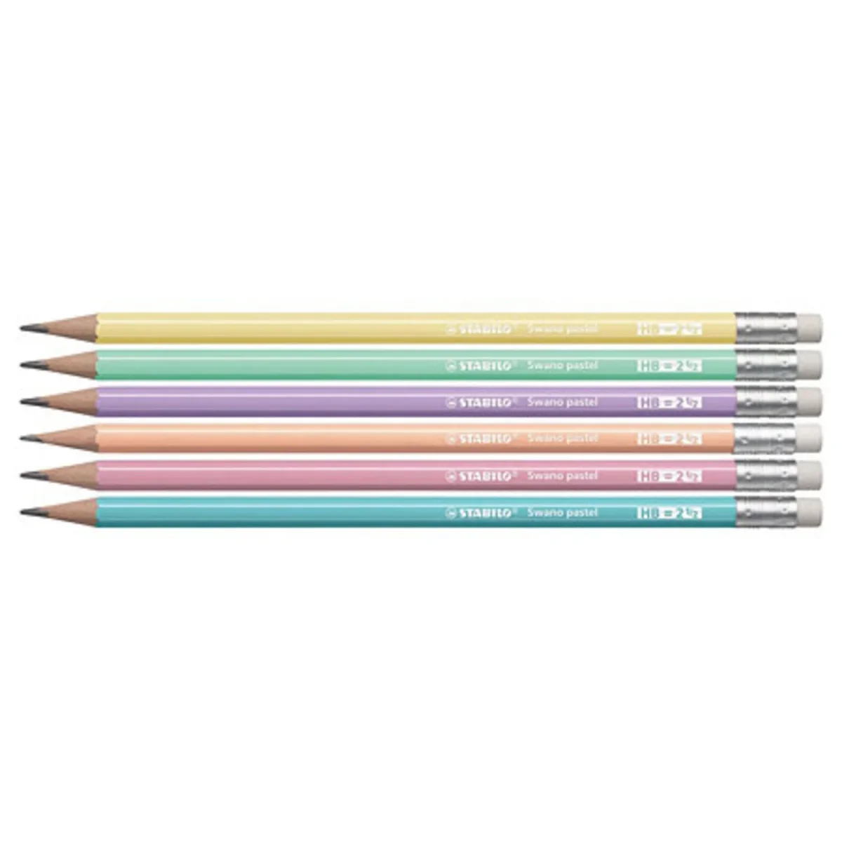 Stabilo - 6 Crayons de Plomb||Stabilo - 6 Pencils - Boutique Bébé en Ligne : Soins, Jouets et Articles Maison Crayon STABILO woody 3in1 Animal Vibes - etui de 5 + taille-crayon | STABILO