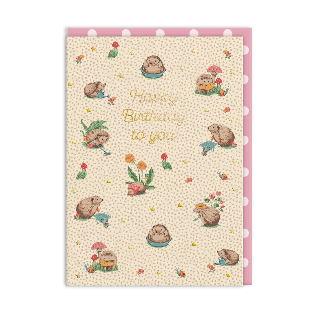 Carte Happy Birthday Hérissons - Organisation de la maison avec des solutions de rangement Chaque automne, des milliers de hérissons meurent à cause d'un objet de  jardin banal : voici
