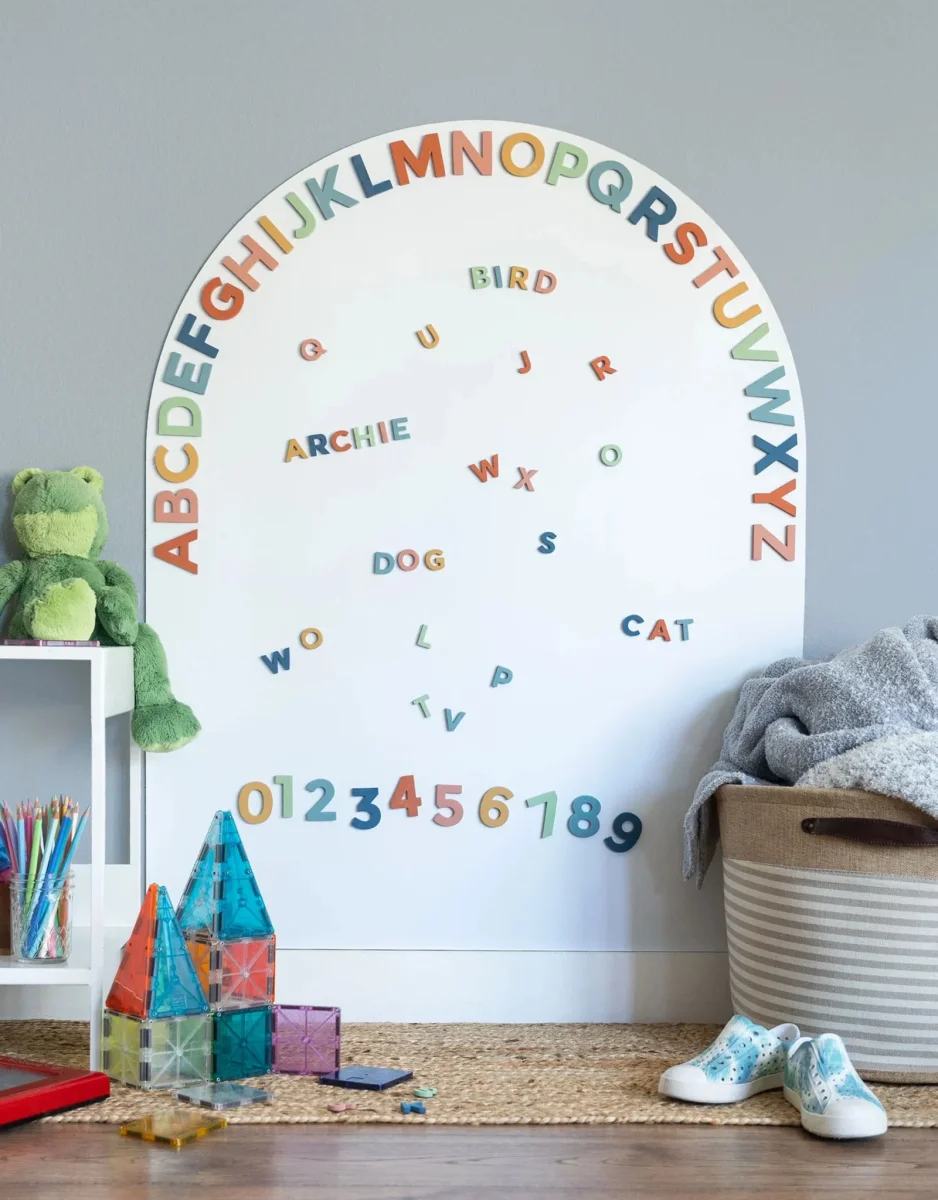 Tableau magnétique autocollant - Blanc - The Type Set Co. - Boutique Maman & Bébé – Produits Essentiels au Quotidien - {'count': 1, 'name': 'Résistants'}