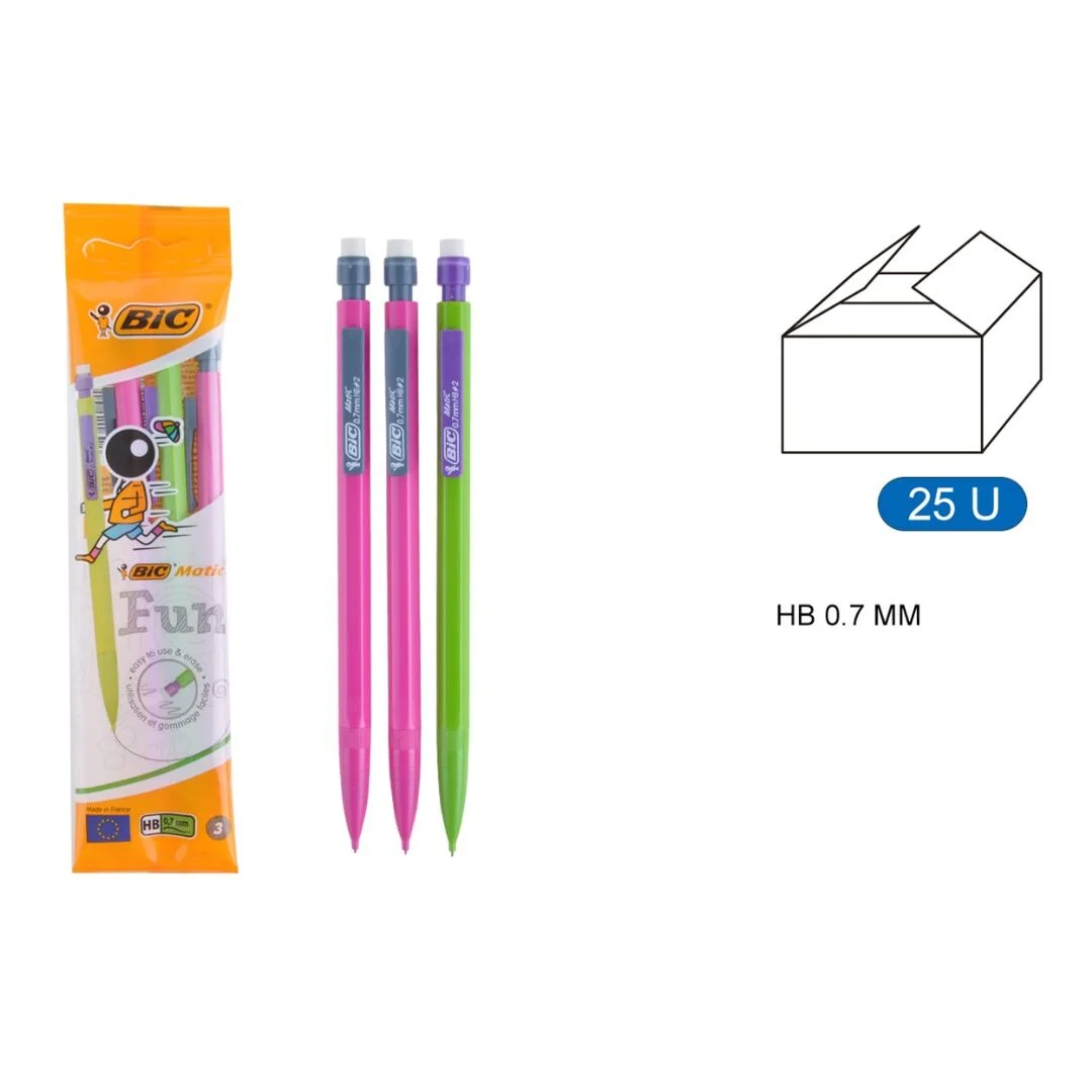 Criterium 0.7MM 3 unités – Bic - Organisation de la maison avec des solutions de rangement Habitat compact avec rangements sur mesure | Camber